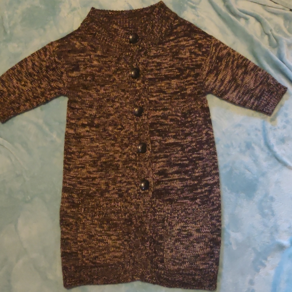 Button up sweater